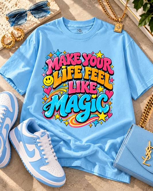 Magical Life Heavyweight Graphic Tee - Dream Pop