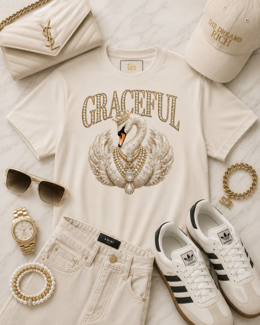 Graceful Statement Tee