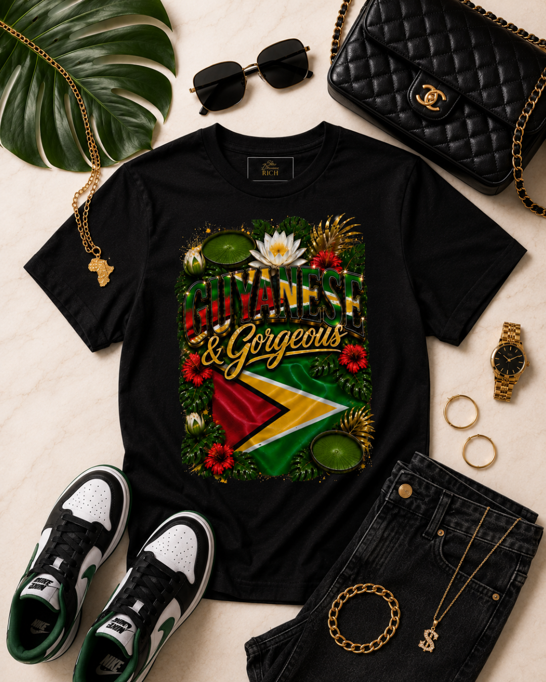 Guyanese & Gorgeous Statement Tee