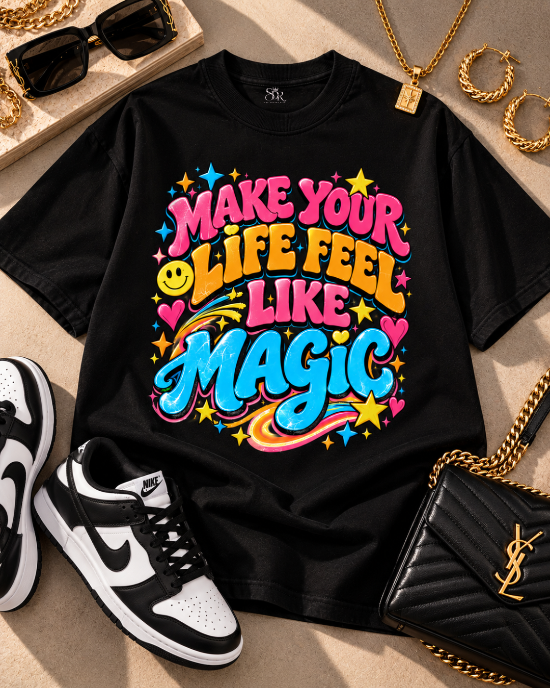 Magical Life Heavyweight Graphic Tee - Dream Pop