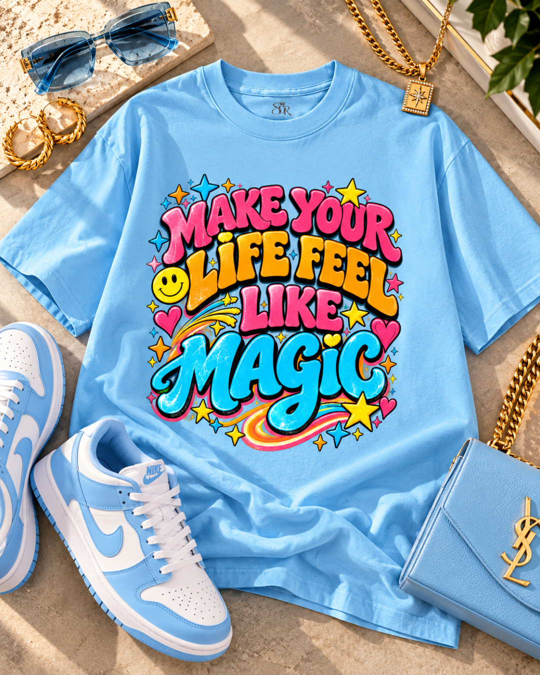 Magical Life Heavyweight Graphic Tee - Dream Pop