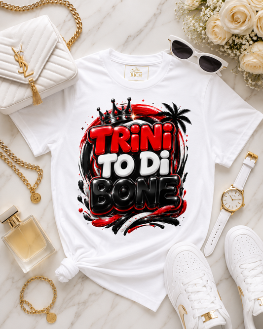 Trini To Di Bone Statement Tee