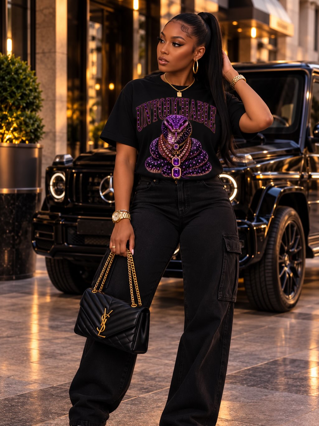 Untouchable Statement Tee